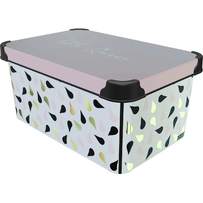Horecano Q-style box-Пластмасова кутия с капак 10л(23/34.5/16см)l-little queen (0151589)