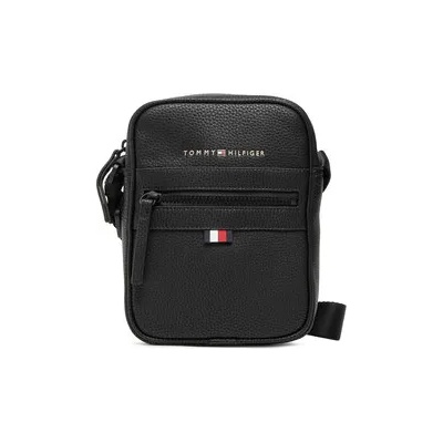 Tommy Hilfiger Мъжка чантичка Essential Pu Mini Reporter AM0AM09504 Черен (Essential Pu Mini Reporter AM0AM09504)