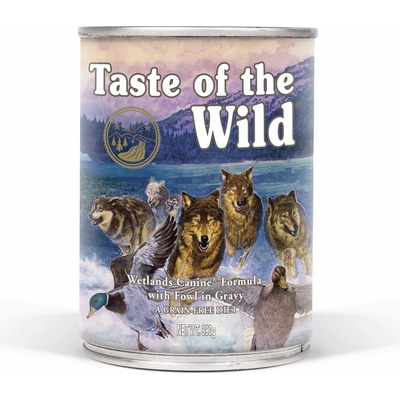 Taste of the Wild Wetlands Wild Fowl 390 g