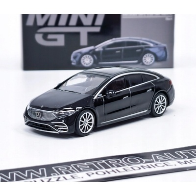 MINI GT Mercedes-Benz EQS 580 4MATIC Black 1:64