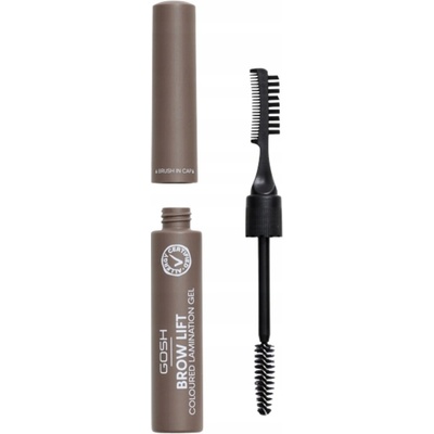 Gosh Copenhagen Brow Lift Coloured Lamination Gel laminační gel na obočí 001 Grey Brown 6 ml – Zboží Mobilmania