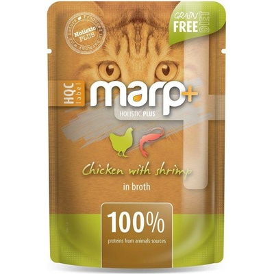 Marp Holistic Plus Kuře s krevetami ve vývaru 55 g