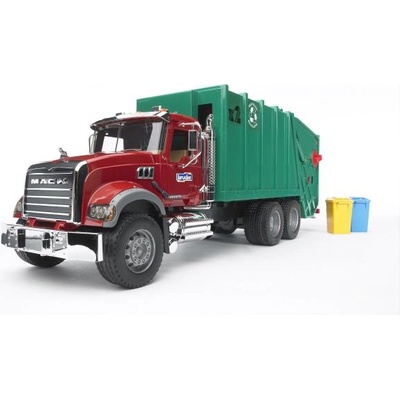 BRUDER 2812 Камион MACK Granit боклукчийски зелен (02812)
