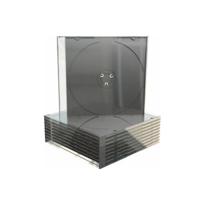 MEDIARANGE box: 1 CD 5.2 mm černý - karton 100 ks BOX21
