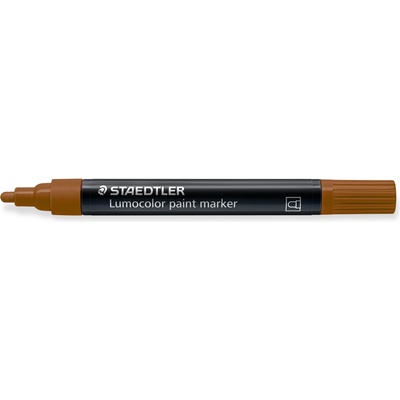 STAEDTLER Маркер Staedtler Lumocolor Paint 349, акрилен, СИЕНА (31095-А-СИЕНА)