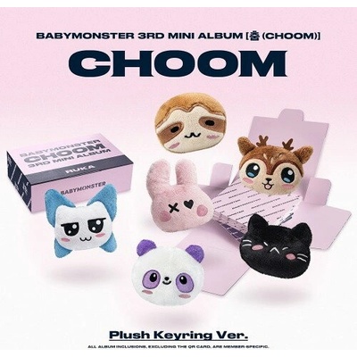Babymonster - Choom (Plush Keyring Version) - QR Album