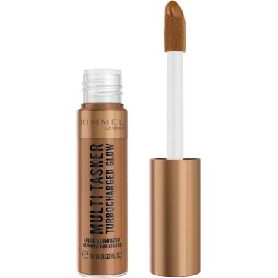 Rimmel Multi-Tasker Turbocharged Glow tekutý rozjasňovač 009 Bougie Girl 10 ml