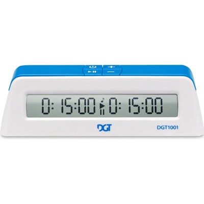 Digitální šachové hodiny DGT1001 bílé