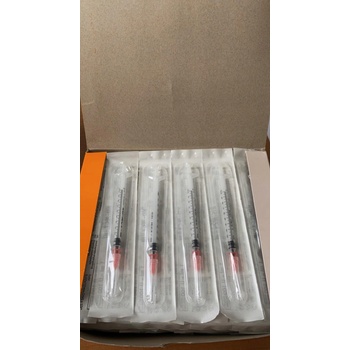 BD Micro FINE INZULÍNOVA STRIEKAČKA U-100 s integrovanou ihlou 29G objem 1 ml 10 x 10 ks