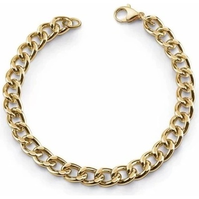 Guess Luxusní pozlacený náramek Enchainted JUBB01377JWYG 19 cm