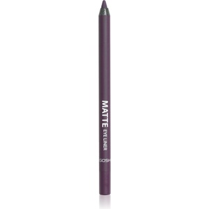 Gosh copenhagen Matte Eye Liner молив за очи с матиращ ефект цвят 019 Dusty Violet 1.2 гр
