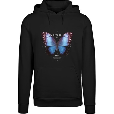 Mister Tee Become The Change Butterfly Hoody black XXLUB-MT3029-00007 - Бял, размер XL