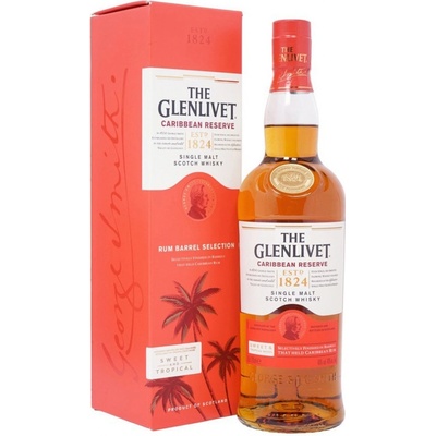 Glenlivet Caribbean Reserve 40% 0,7 l (karton)