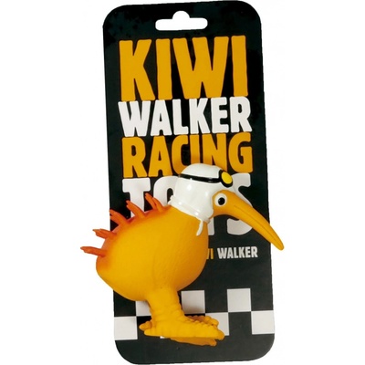 Kiwi Walker Latexová pískací Racer 10,5 cm bílá