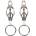 Taboom Nipple Play Butterfly Clamps With Ring