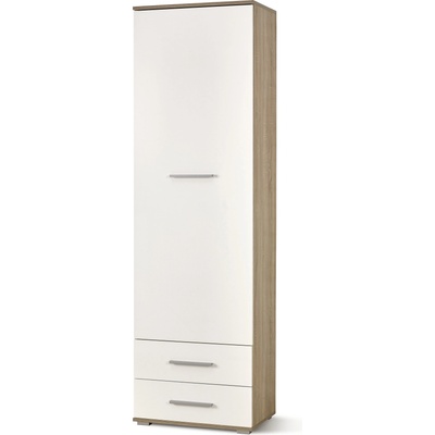 Halmar Етажерка BM-Lima Reg-1 1, дъб сонома и бяло