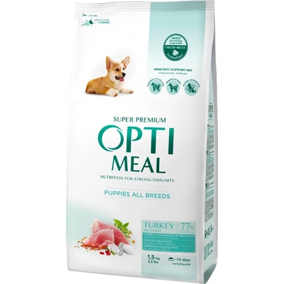 Optimeal Superpremium pre šteňatá všetkých plemien morka 1,5 kg