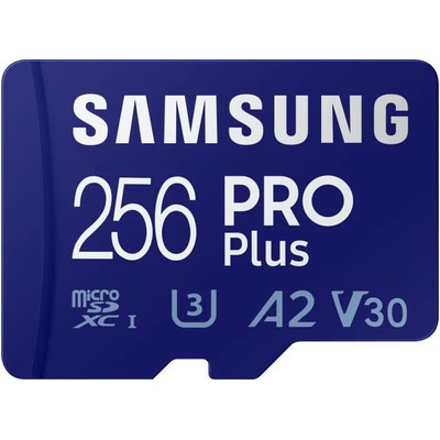 Samsung PRO Plus microSDXC 256GB UHS-I/U3/A2/C10 (MB-MD256KA/EU)
