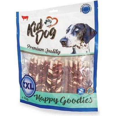 KidDog Hovězí steak na buvolí tyčince 8 mm/12 cm 500 g