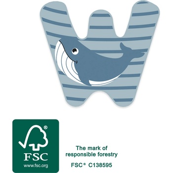 Small Foot písmeno W