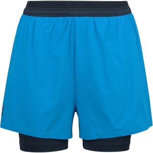 On Дамски шорти за бягане On Women's 3 Performance 2/1 Shorts Running shorts - Malibu / Navy (112-3419-0414)
