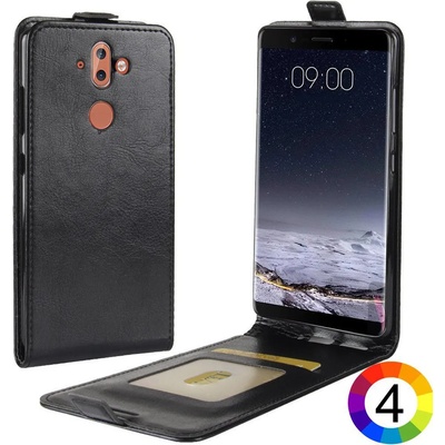 Nokia 9 / 8 Sirocco Flip3 Кожен Калъф и Скрийн Протектор
