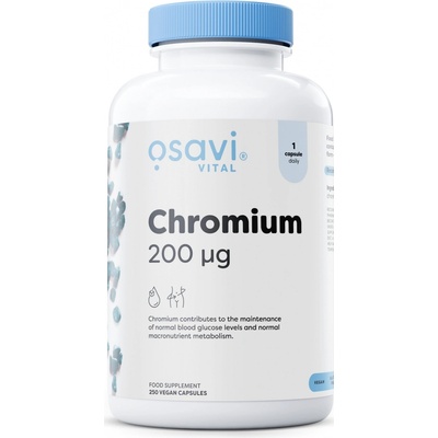 Osavi Chromium 200mcg 250 vegan kapslí