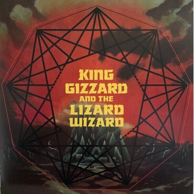 King Gizzard Nonagon Infinity Repress Yellow & Red & Black Marbled LP
