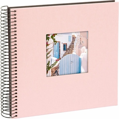 Goldbuch Албум, с 40 черни страници, със спирала, 20 х 20 cm, розов