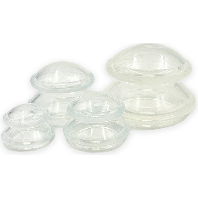 Acus Med Čínske silikónové banky 4 ks Biela