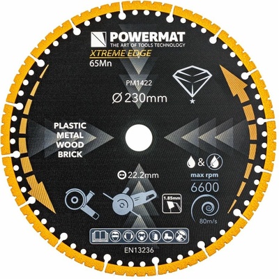 Powermat Diamantový řezný kotouč 230 mm PM-TDCS-2301T