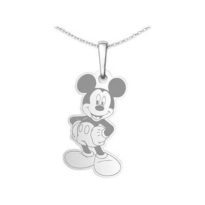 Auronitens Stříbrný přívěsek Mickey Mouse PA1834
