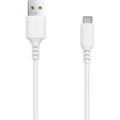 Setty GSM106094 USBA-USBC, 3A, 1m, bílý