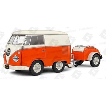 Image 1 of Solido 1: 18 volkswagen Комби Оранжево 1950