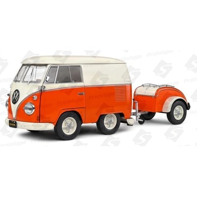 Solido 1: 18 volkswagen Комби Оранжево 1950