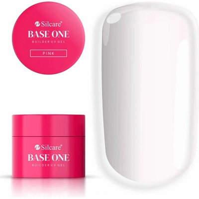 Silcare UV gel Base One Pink 50 g