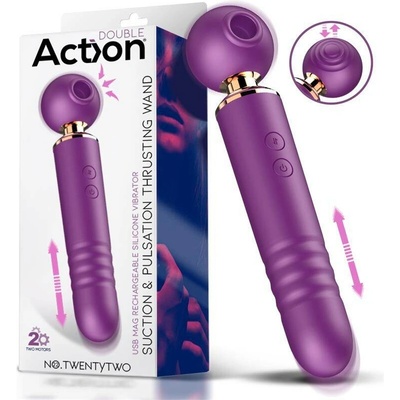 Action No.22 Sací pulzační teleskopický stimulátor