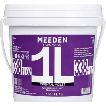 Meeden 34.1222 АКРИЛНА боя 22 Oriental Violet 1000 ml 1 бр (34.1222)