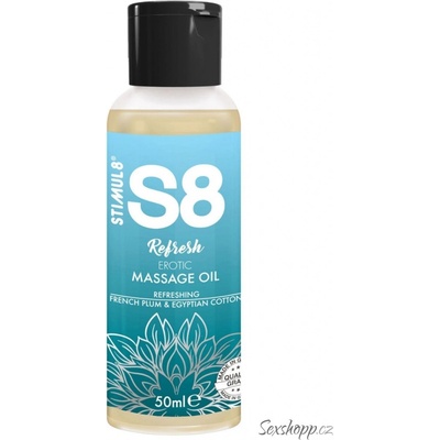 S8 masážní olej Refresh 50 ml