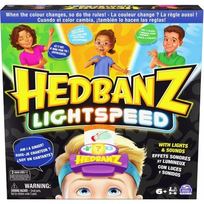 Spin Master Games Hedbanz Lightspeed