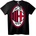 NOONEBRAND Тениска AC Milan 1899 - M, Black