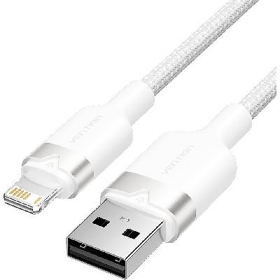 Vention LANWF USB 2.0 Type-A Male to Lightning Male 2.4A, 1m, bílý