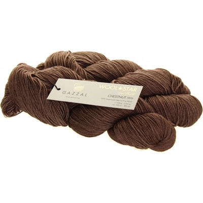 Gazzal Wool Star 3806 Chestnut