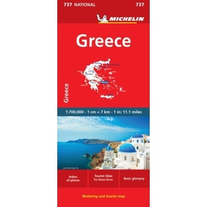 Michelin Greece / Michelin Grece (ISBN: 9782067172012)