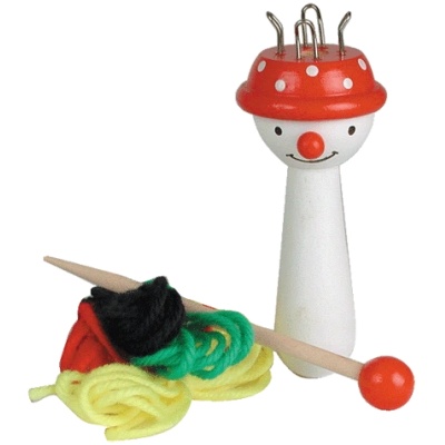 Goki - Творчески комплект - Гъбка за плетене на шнур (51963)