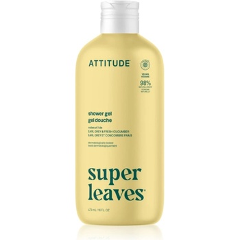 ATTITUDE Super Leaves Earl Grey & Fresh Cucumber душ гел 473ml