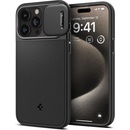 SPIGEN OPTIK ARMOR MAG MAGSAFE iPhone 15 Pro Max čierne