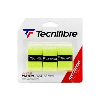 Tecnifibre Покритие за Тенис Дръжка Tecnifibre Players Pro Neon Жълт 3 броя