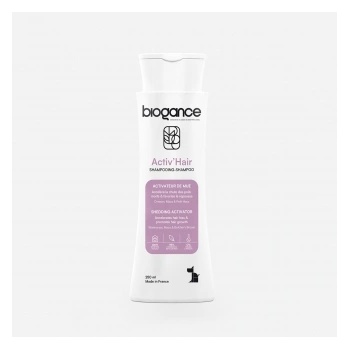 BIOGANCE Activ Hair - Подхранващ, активиращ шампоан за кучета за периода на линеене 250 мл