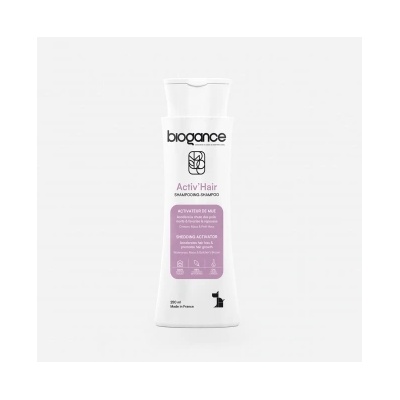 BIOGANCE Activ Hair - Подхранващ, активиращ шампоан за кучета за периода на линеене 250 мл